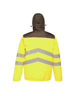 Regatta High Visibility TRA316 Hi-Vis Overhead Bomber - Yellow/Grey