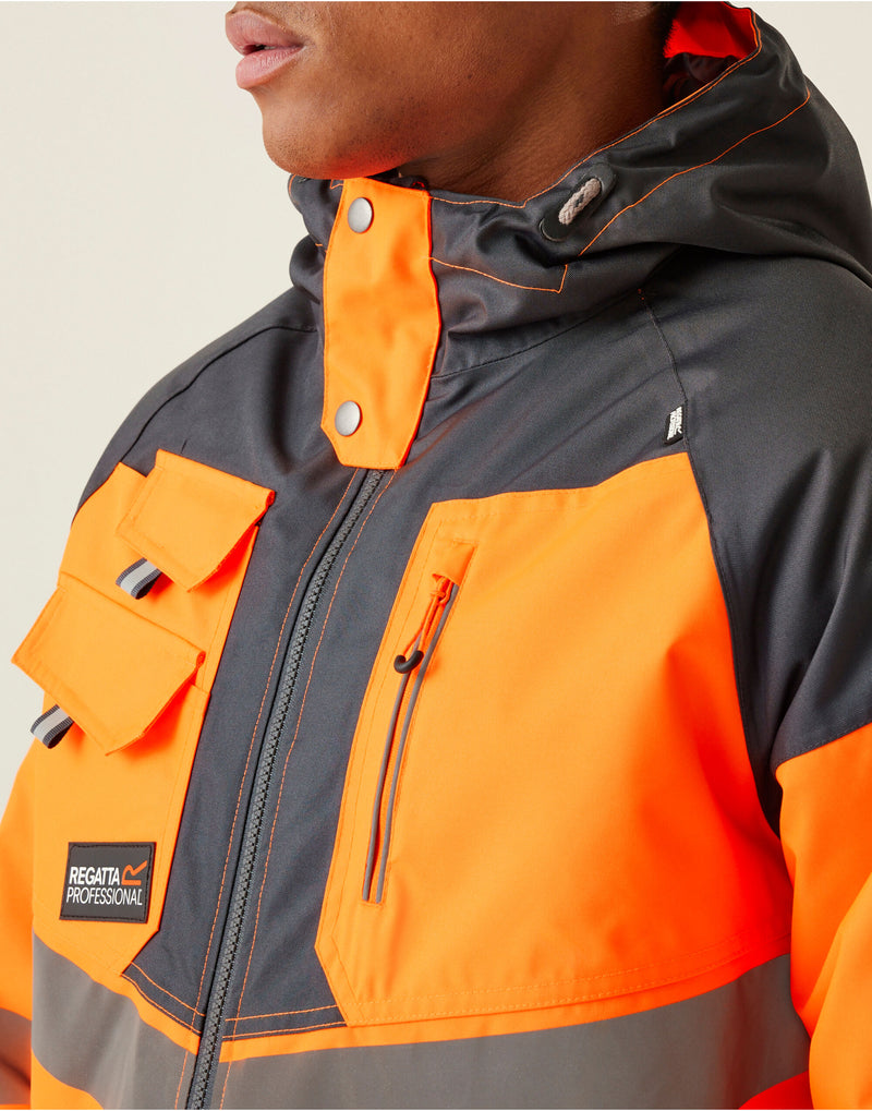 Regatta High Visibility Hi-Vis Parka Jacket