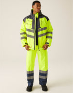 Regatta High Visibility Hi-Vis Parka Jacket - thumbnail 6