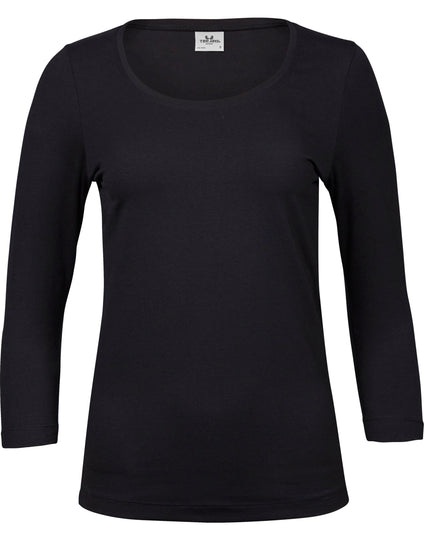 Tee Jays Women's Stretch 3/4 Sleeve Tee