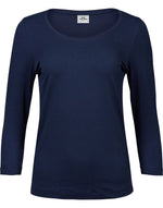 Tee Jays Women's Stretch 3/4 Sleeve Tee - thumbnail 6