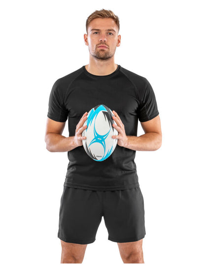 Spiro Impact Aircool Tee - Black