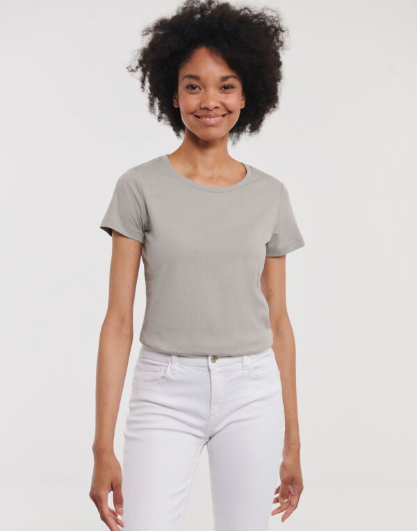 Russell Pure Organic Ladies' T - White