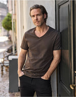Tee Jays Men's Luxury V-Neck Tee - thumbnail 1