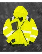 Result Recycled Zipped Safety Hoody - thumbnail 2