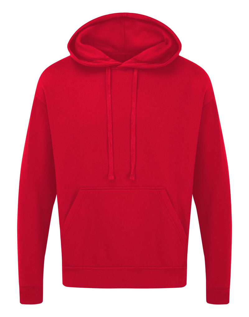 Ultimate Clothing Company Ucc Everyday Hooded Sweat - Red