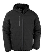 Result Recycled Black Compass Padded Winter Jacket