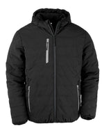Result Recycled Black Compass Padded Winter Jacket - thumbnail 6