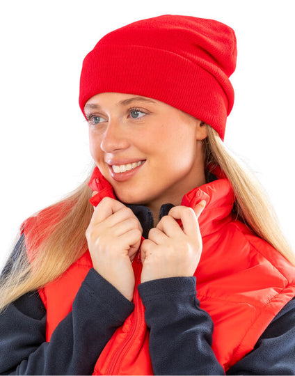 Result Winter Essentials Woolly Ski Hat - Bottle Green