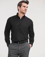 Russell Collection Men'S Long Sleeve Ultimate Non-Iron Shirt - thumbnail 7
