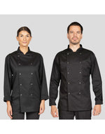 Dennys Budget Long Sleeve Chefs Jacket - thumbnail 4