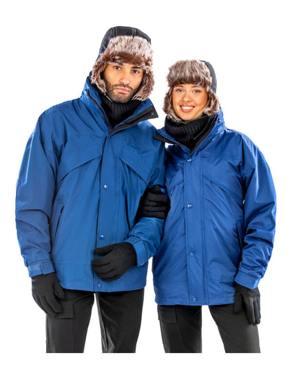 Result 3-In-1 Zip And Clip Jacket - Bottle Green