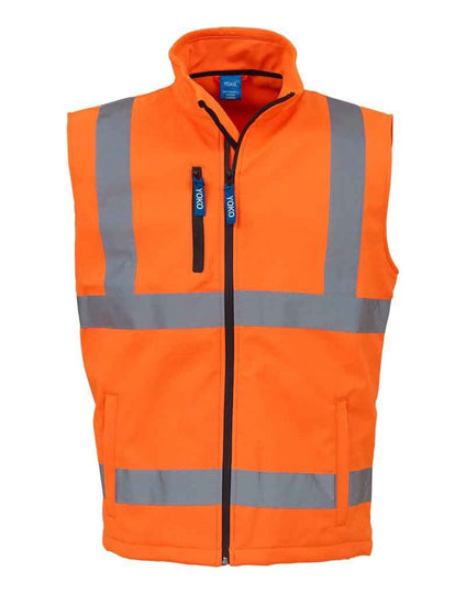 Yoko Hi-Vis Softshell Bodywarmer