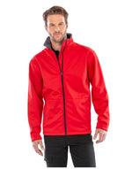 Result Core Men'S Softshell Jacket - Black