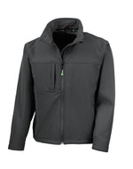 Result Men'S Recycled Classic 3-Layer Softshell - Black
