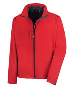 Result Men'S Recycled Classic 3-Layer Softshell - Red