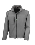 Result Men'S Recycled Classic 3-Layer Softshell - Workguard Grey
