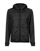 Tee Jays Women's Hybrid-Stretch Hooded Jacket