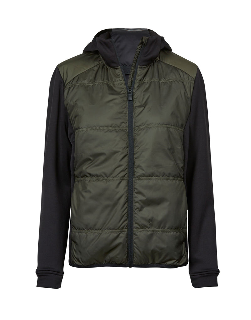 Tee Jays Women's Hybrid-Stretch Hooded Jacket