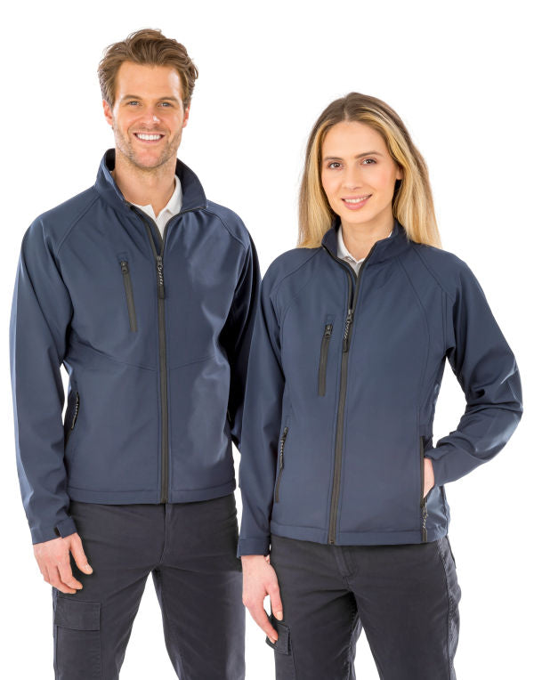 Result Women'S Base Layer Softshell Jacket - Black
