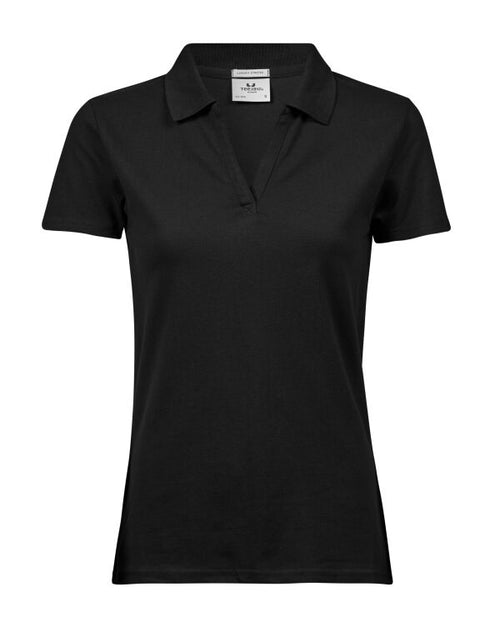 Tee Jays Women'S Luxury Stretch V-Neck Polo