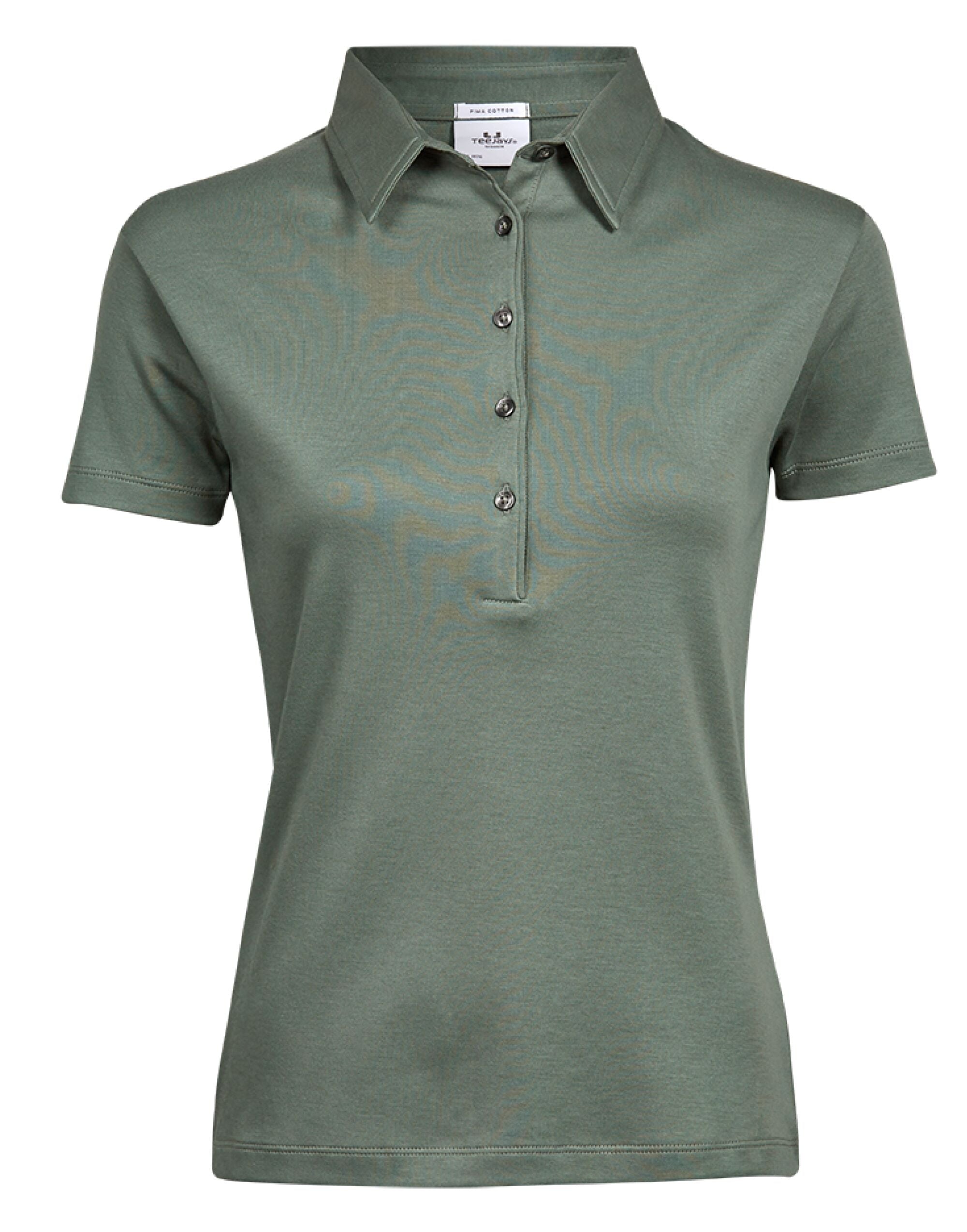 Tee Jays Ladies' Pima Cotton Polo