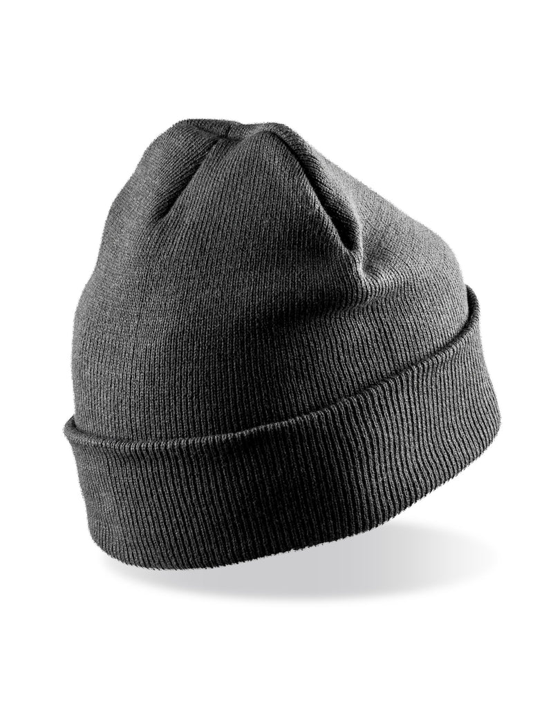 Result Recycled Recycled Woolly Ski Hat - Charcoal Grey