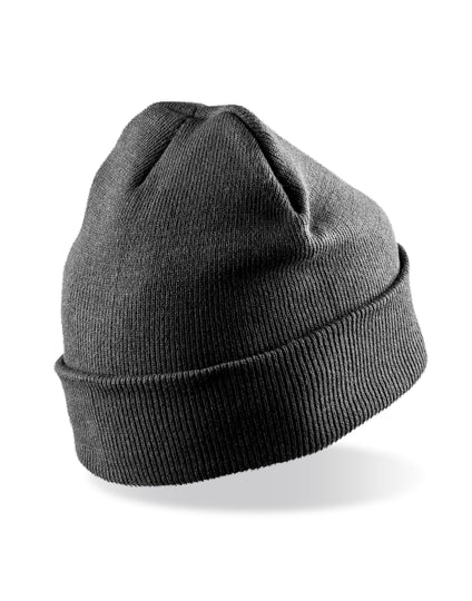 Result Recycled Recycled Woolly Ski Hat - Charcoal Grey