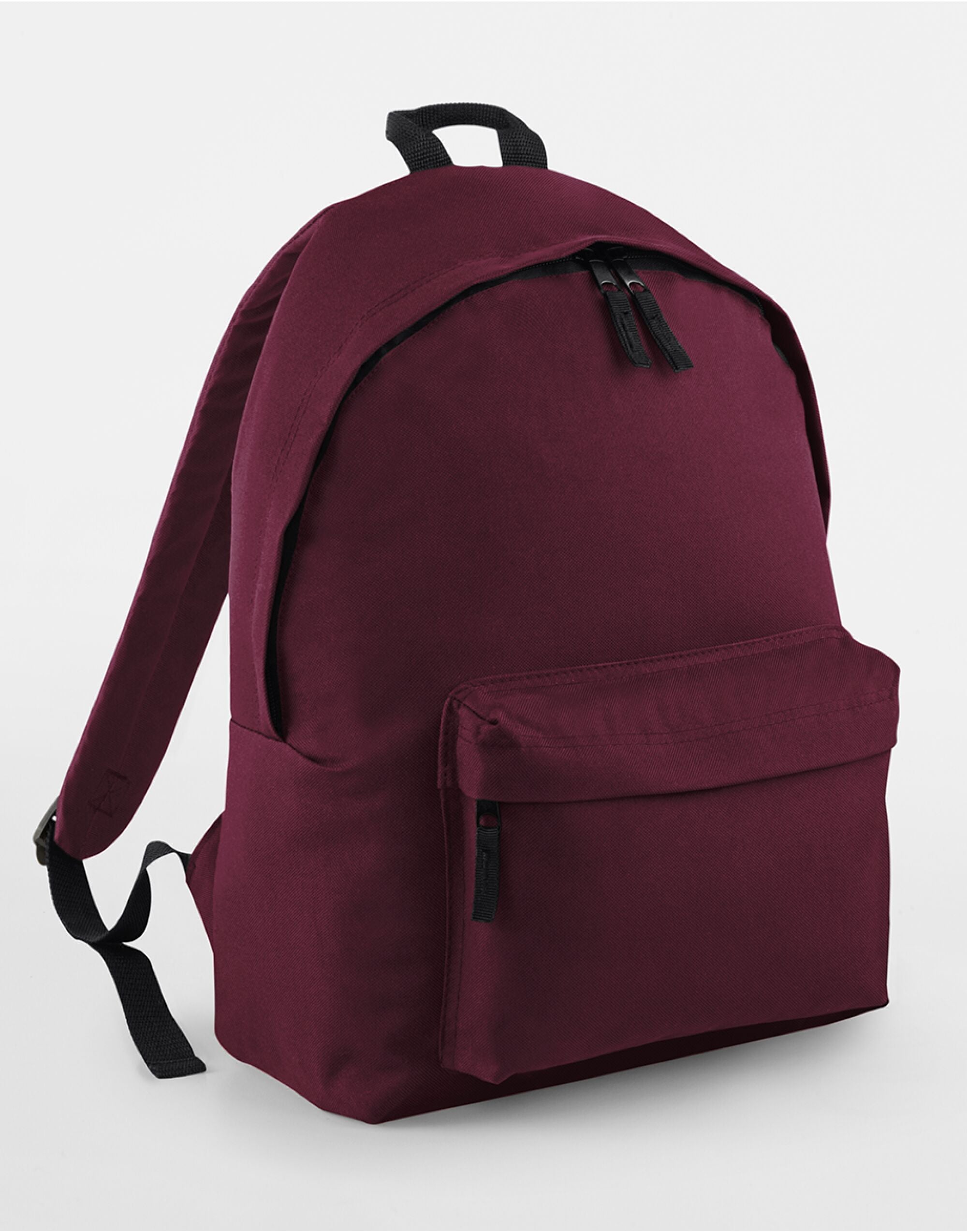 Angled shot of the pink and black junior dance bag.