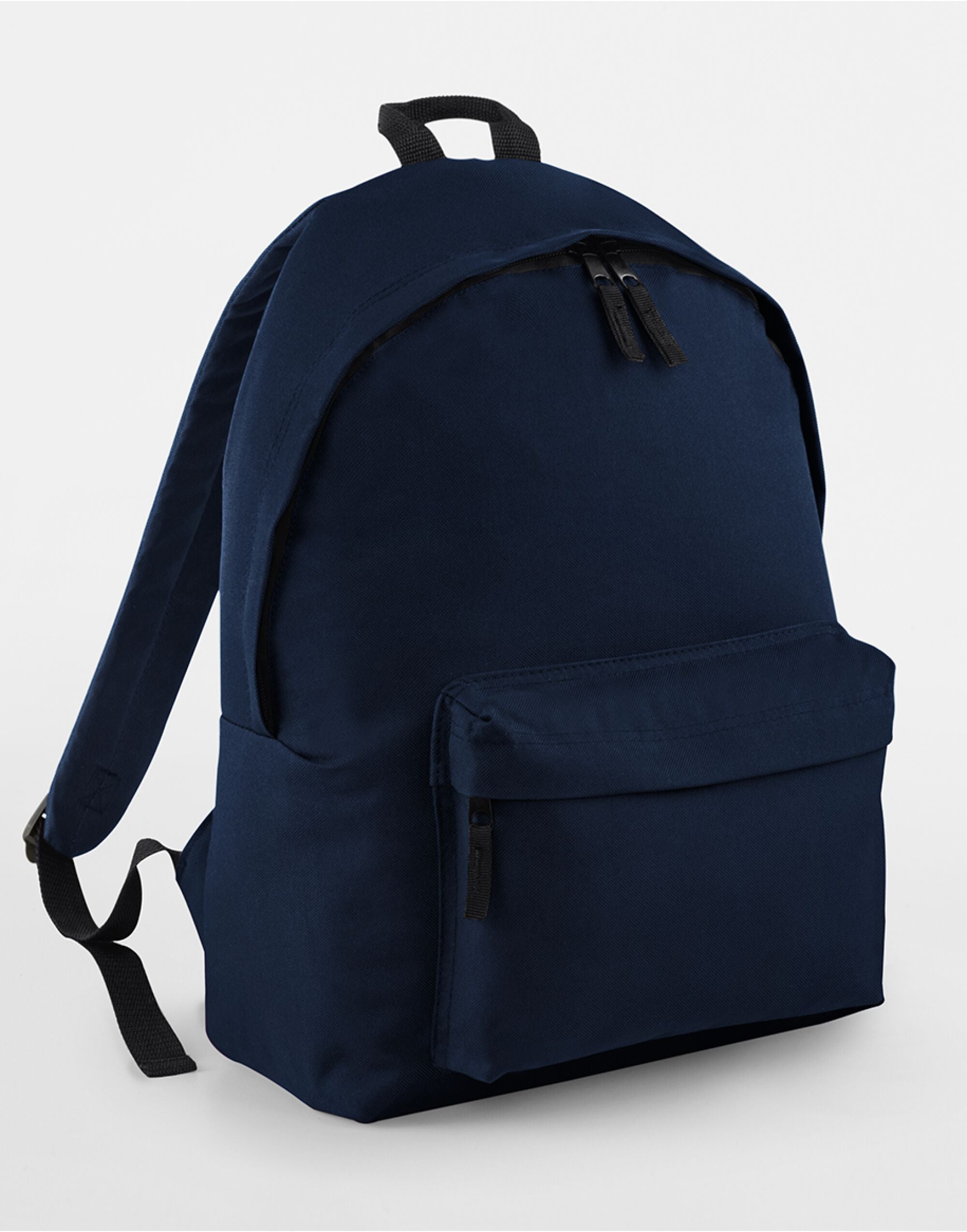 A navy packaway backpack, perfect for travel.