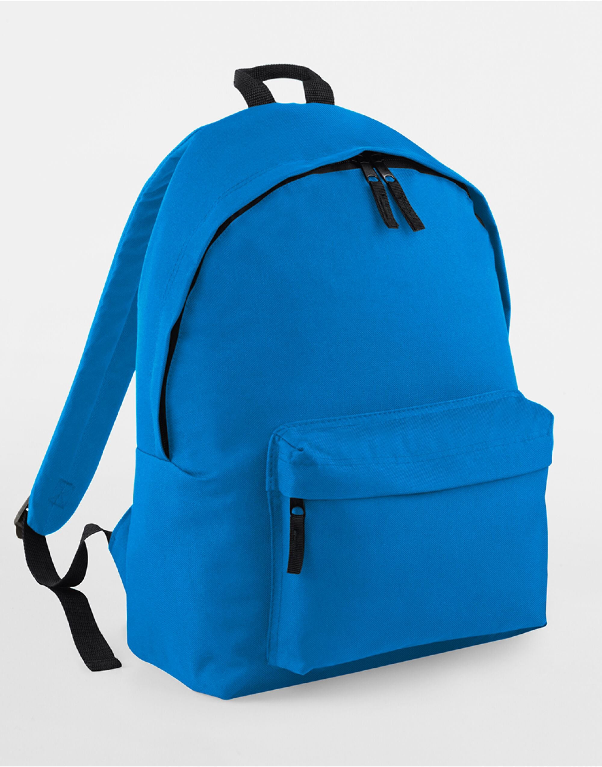 The zippered pouch of the red Packaway Barrel Bag.