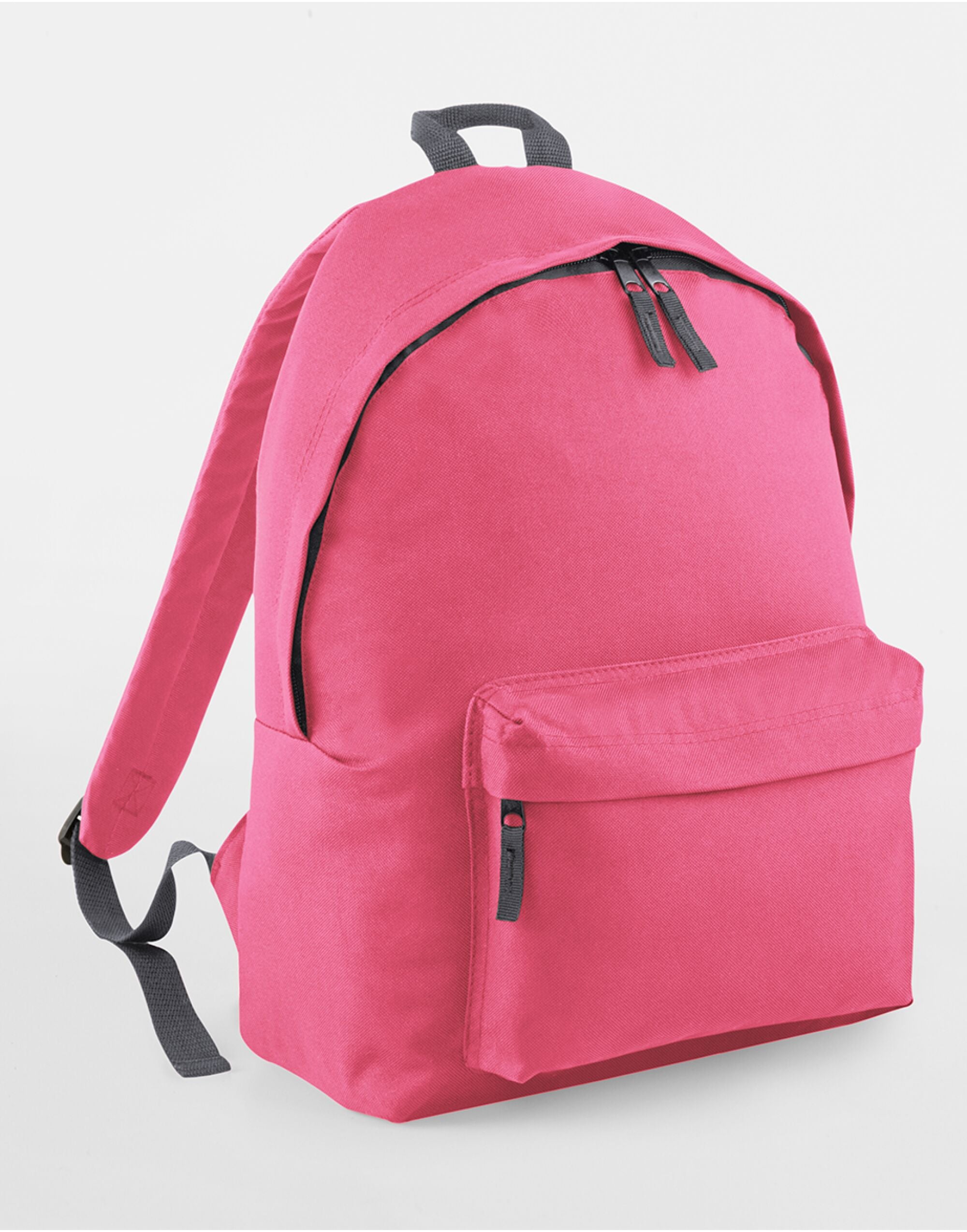 A classic black Packaway Barrel Bag, expanded.