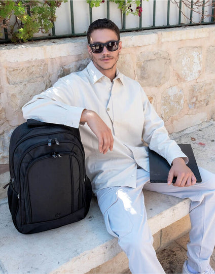 Shugon Frankfurt Smart Laptop Backpack - Black