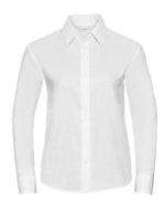 Russell Collection Ladies' Long Sleeve Tailored Oxford Shirt - thumbnail 15