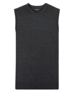 Russell Collection V-Neck Sleeveless Knitted Pullover - thumbnail 8