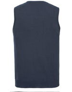 Russell Collection V-Neck Sleeveless Knitted Pullover - thumbnail 6