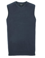 Russell Collection V-Neck Sleeveless Knitted Pullover