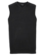 Russell Collection V-Neck Sleeveless Knitted Pullover - thumbnail 9