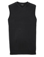 Russell Collection V-Neck Sleeveless Knitted Pullover - thumbnail 10