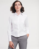 Russell Collection Ladies' Long Sleeve Ultimate Non-Iron Shirt - thumbnail 4