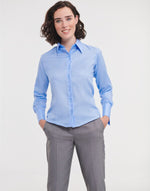 Russell Collection Ladies' Long Sleeve Ultimate Non-Iron Shirt - thumbnail 1