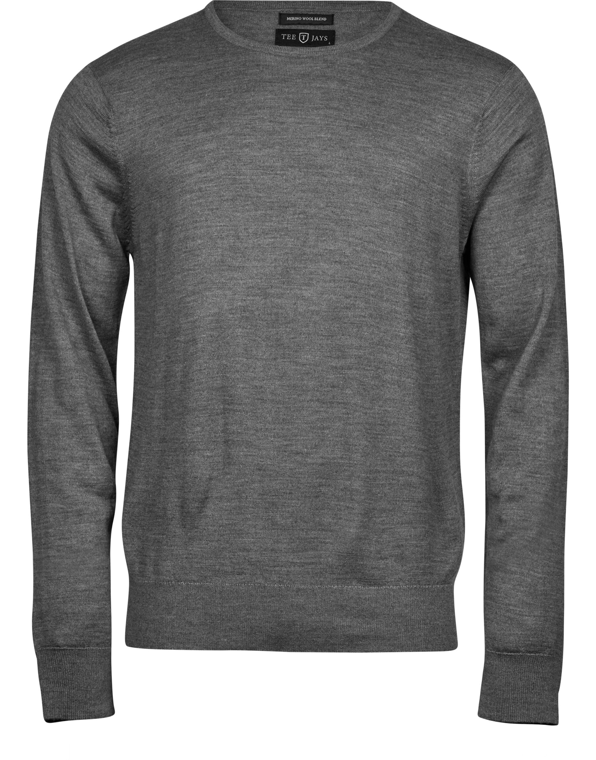 Tee Jays Men's Crew Neck Knitted Sweater