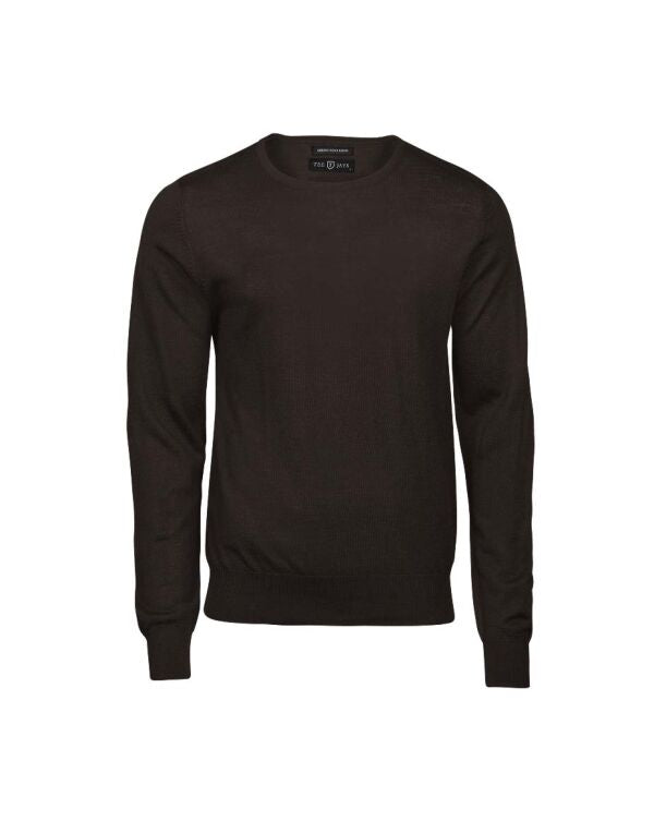 Tee Jays Men's Crew Neck Knitted Sweater