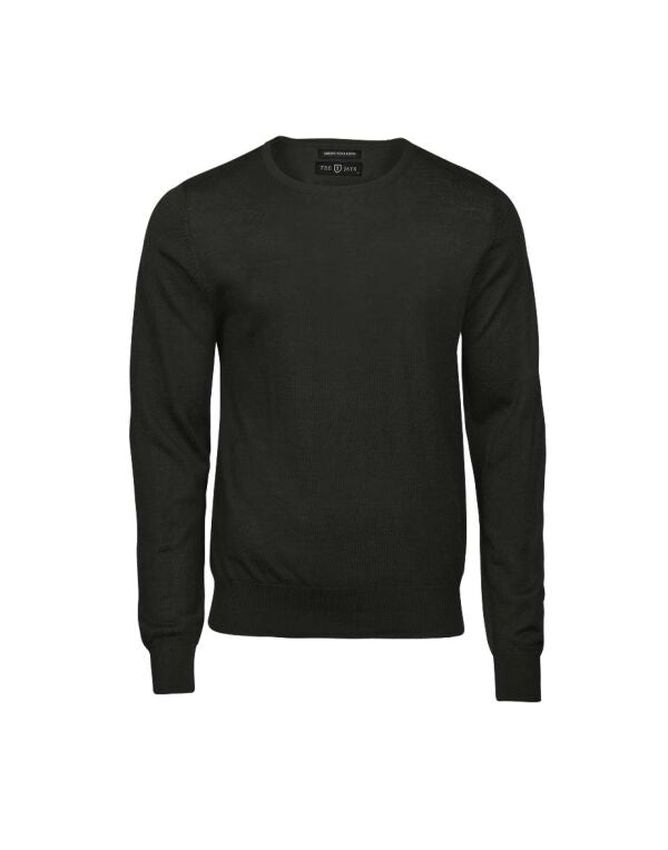 Tee Jays Men's Crew Neck Knitted Sweater