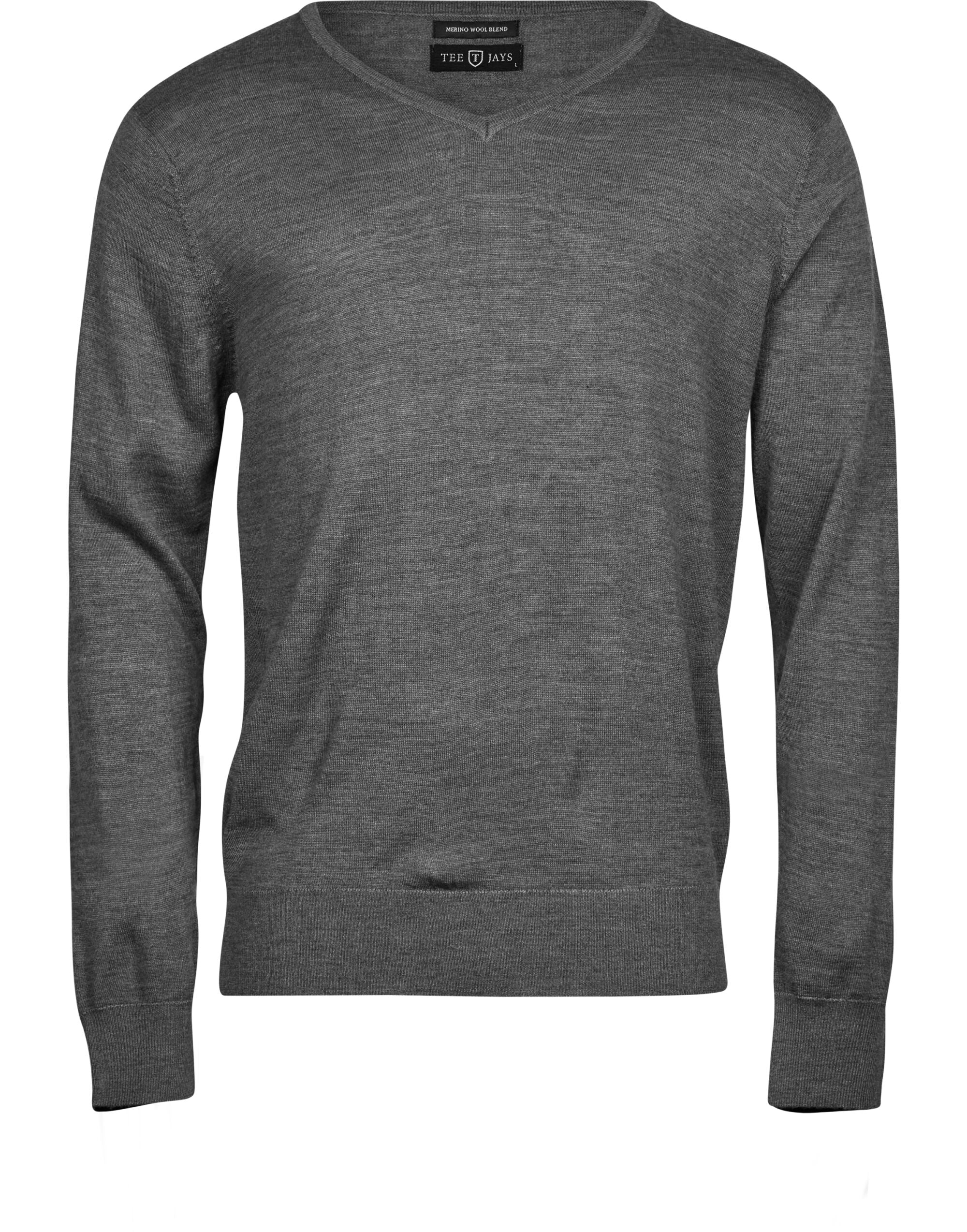 Tee Jays Men's V Neck Knitted Sweater