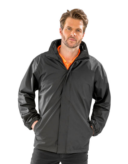 Result Core 3-In-1 Jacket With Quilted Bodywarmer - Black