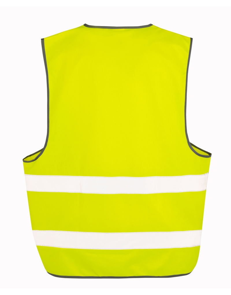 Result Safeguard Hi-Vis Motorist Safety Vest - Hi-Vis Yellow
