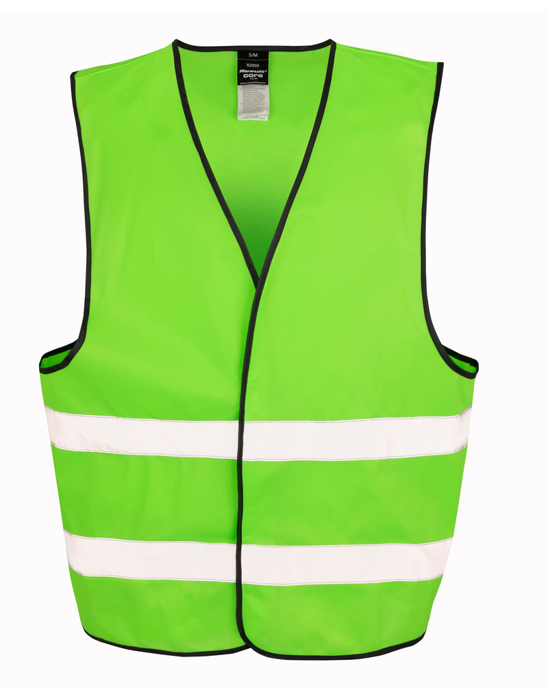 Result Safeguard Enhance Visibility Vest - Lime