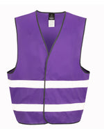 Result Safeguard Enhance Visibility Vest - Purple