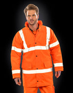Result Safeguard Motorway Jacket - Hi Vis Orange